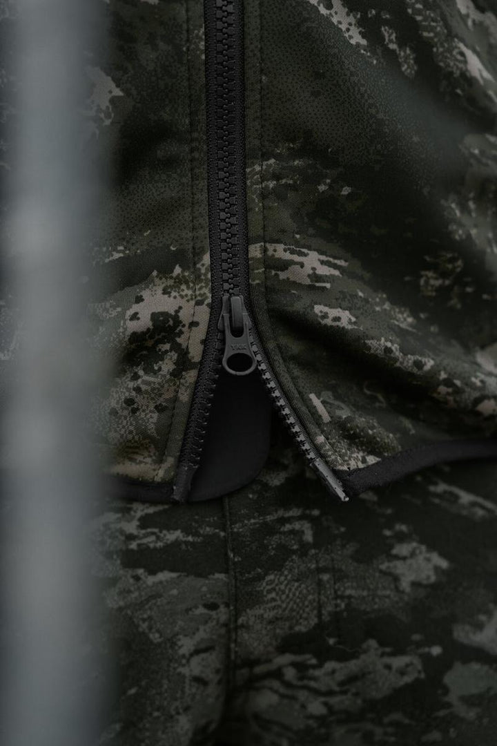 Harkila Härkila NOCTYX camo full zip fleece AXIS MSP®Black