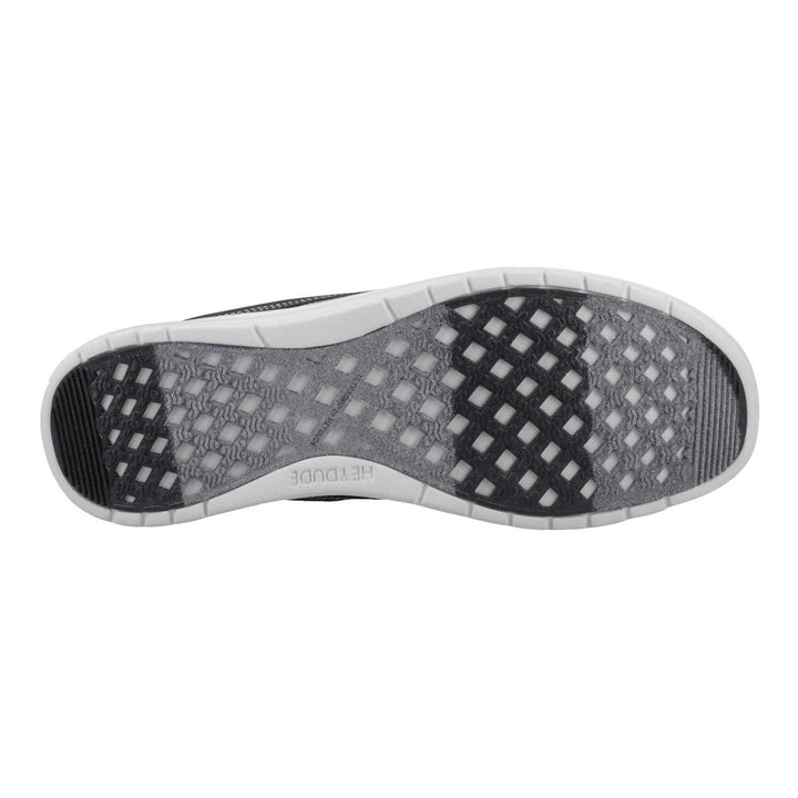 HEYDUDE Welsh Grip Classic Mesh Shoes Black/Storm Gray