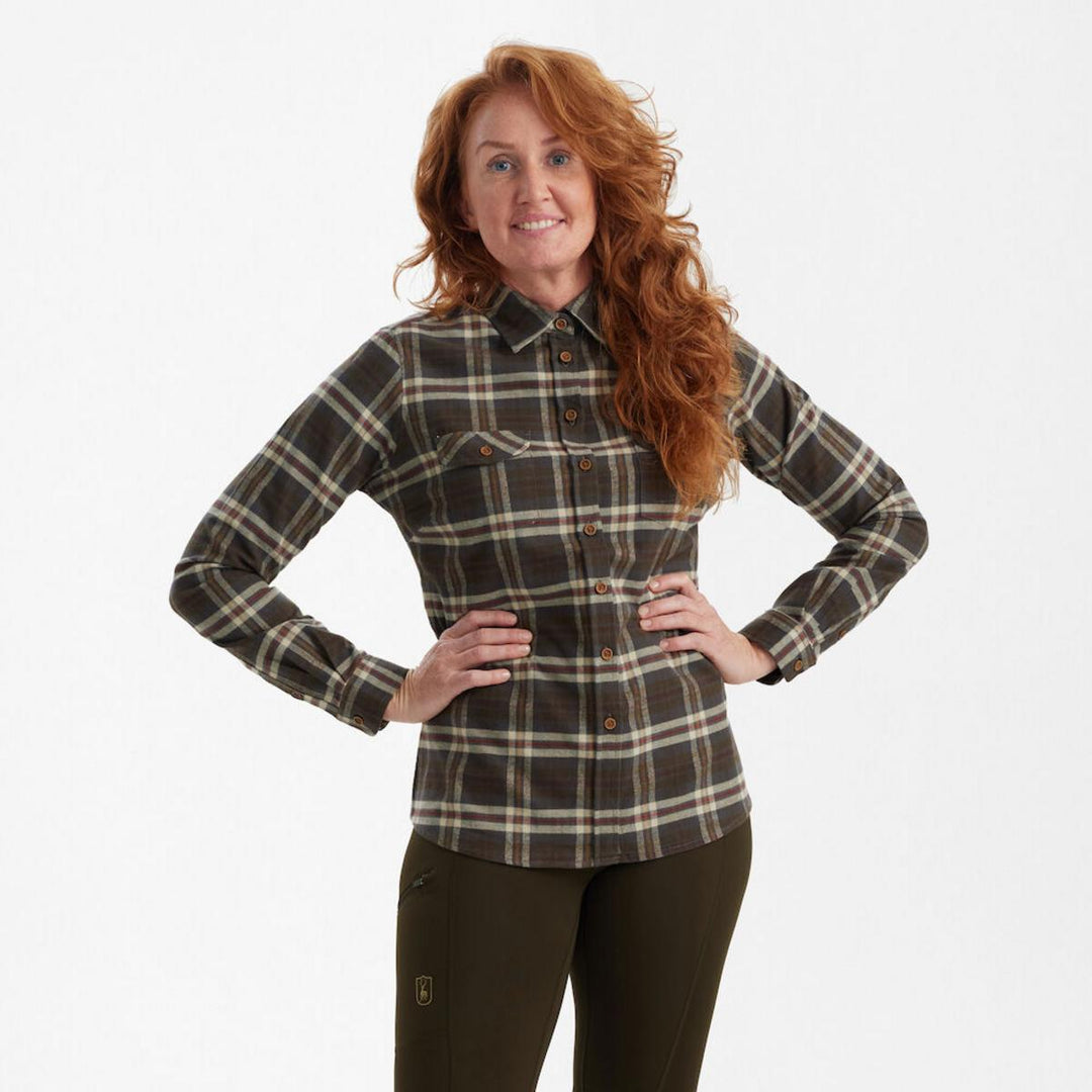 Deerhunter Lady Ruby Shirt Yellow Check