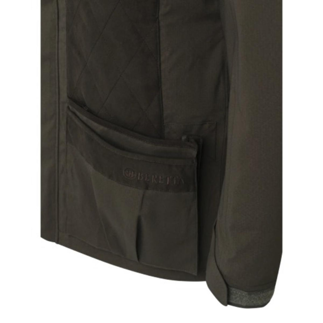 Beretta Teal Sporting EVO Jacket Brown Bark