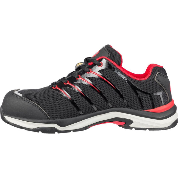 Albatros Twist Low Lace Up Safety Shoe Black/Red