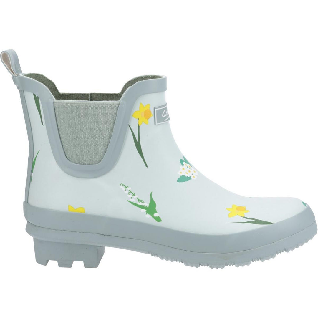 Cotswold Wildflower Ankle Wellingtons Mint