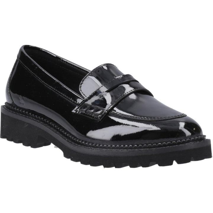Hush Puppies Grazia Loafer Patent Snr Black