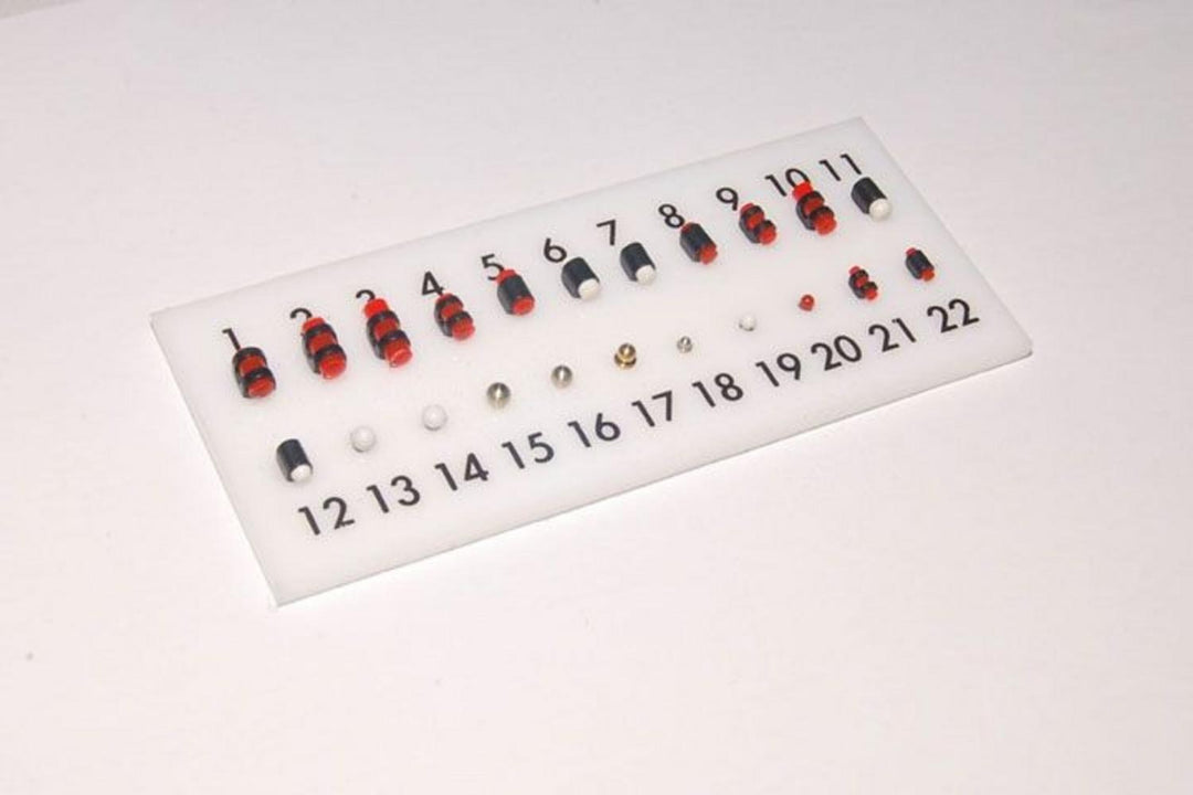 Bisley Shotgun Bead Sight Card assorted front sights