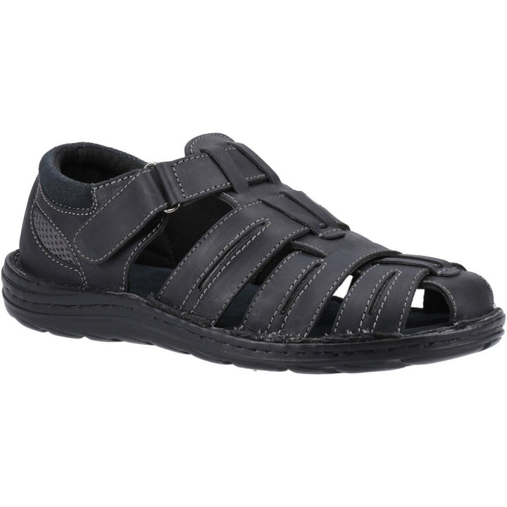 Hush Puppies Albert Fisherman Sandal Black
