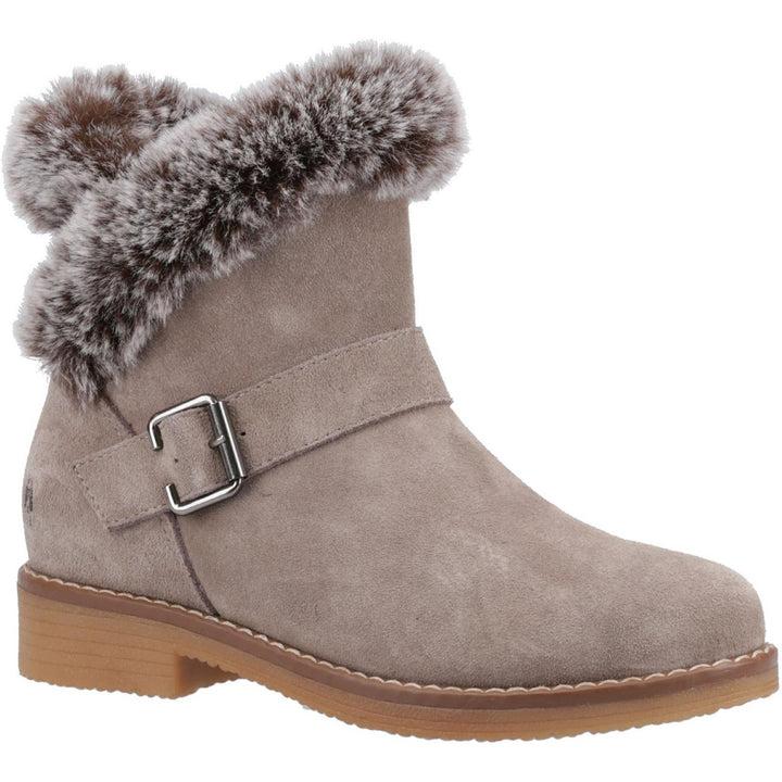 Hannah Wide Fit Boot TAUPE