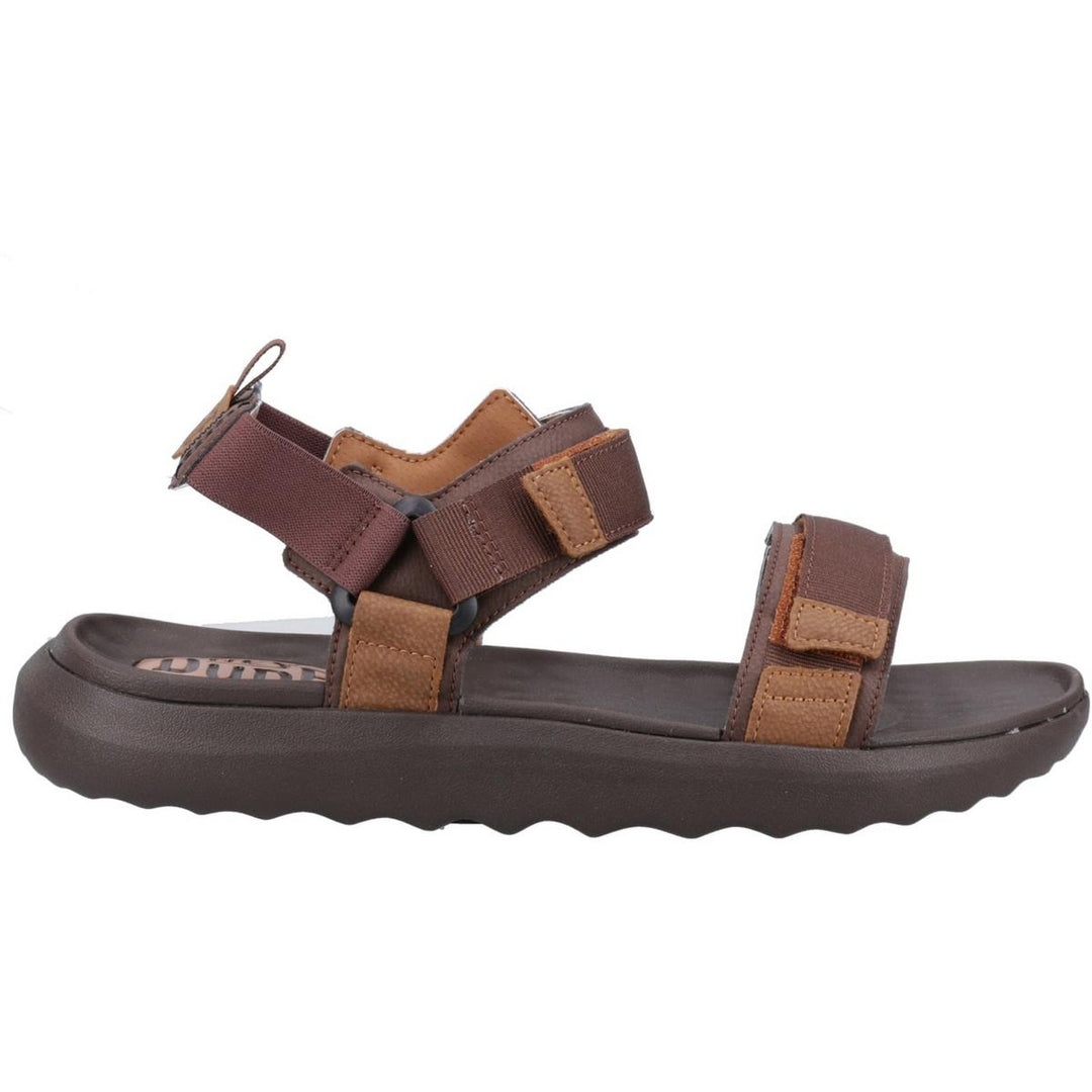 HEYDUDE Carson Sandal Brown/Brown