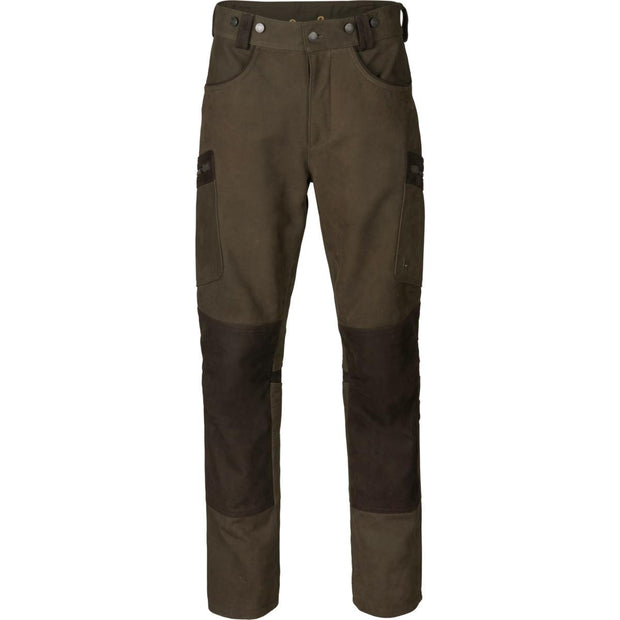 Harkila Pro Hunter leather trousers - Willow green