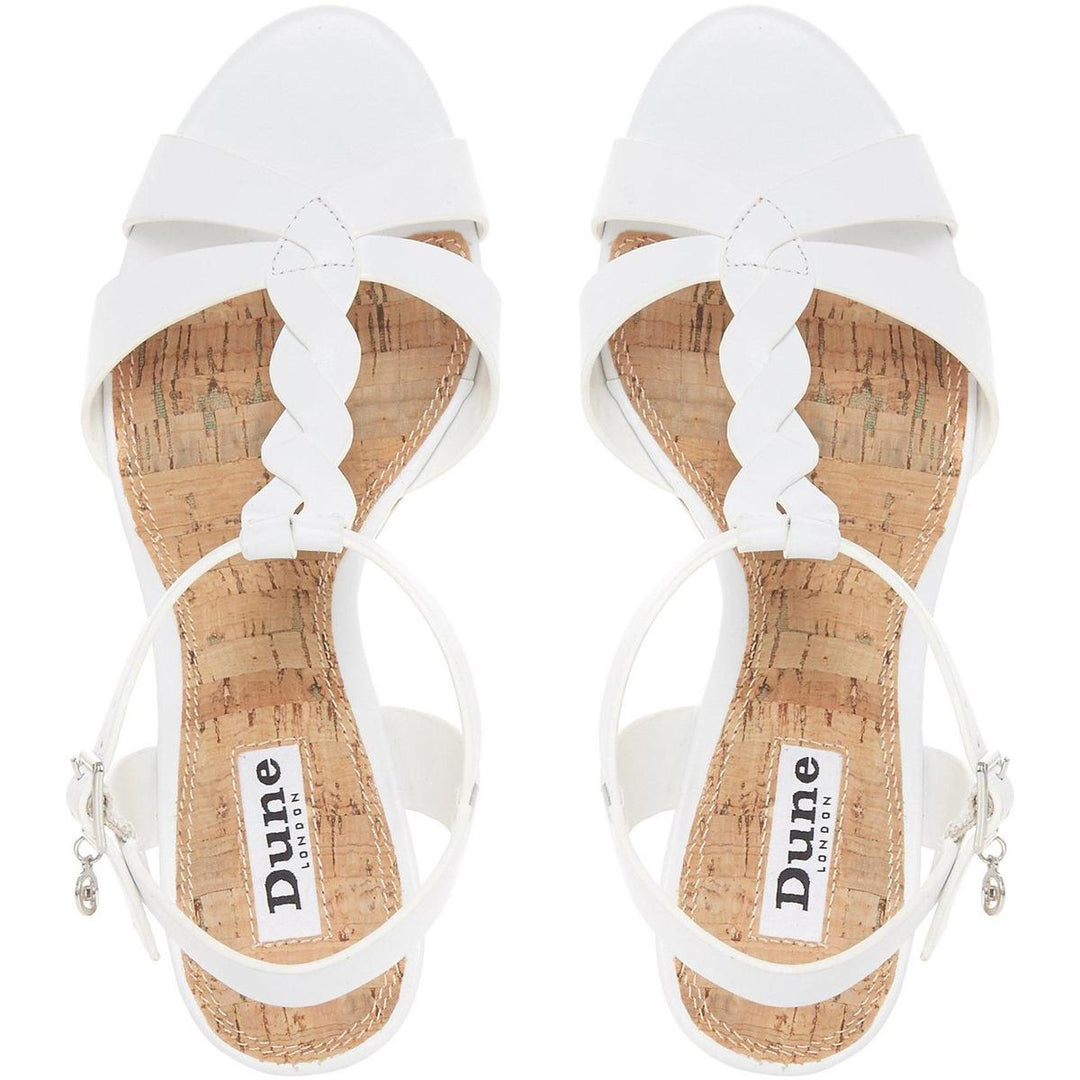 Dune Koala Sandals White