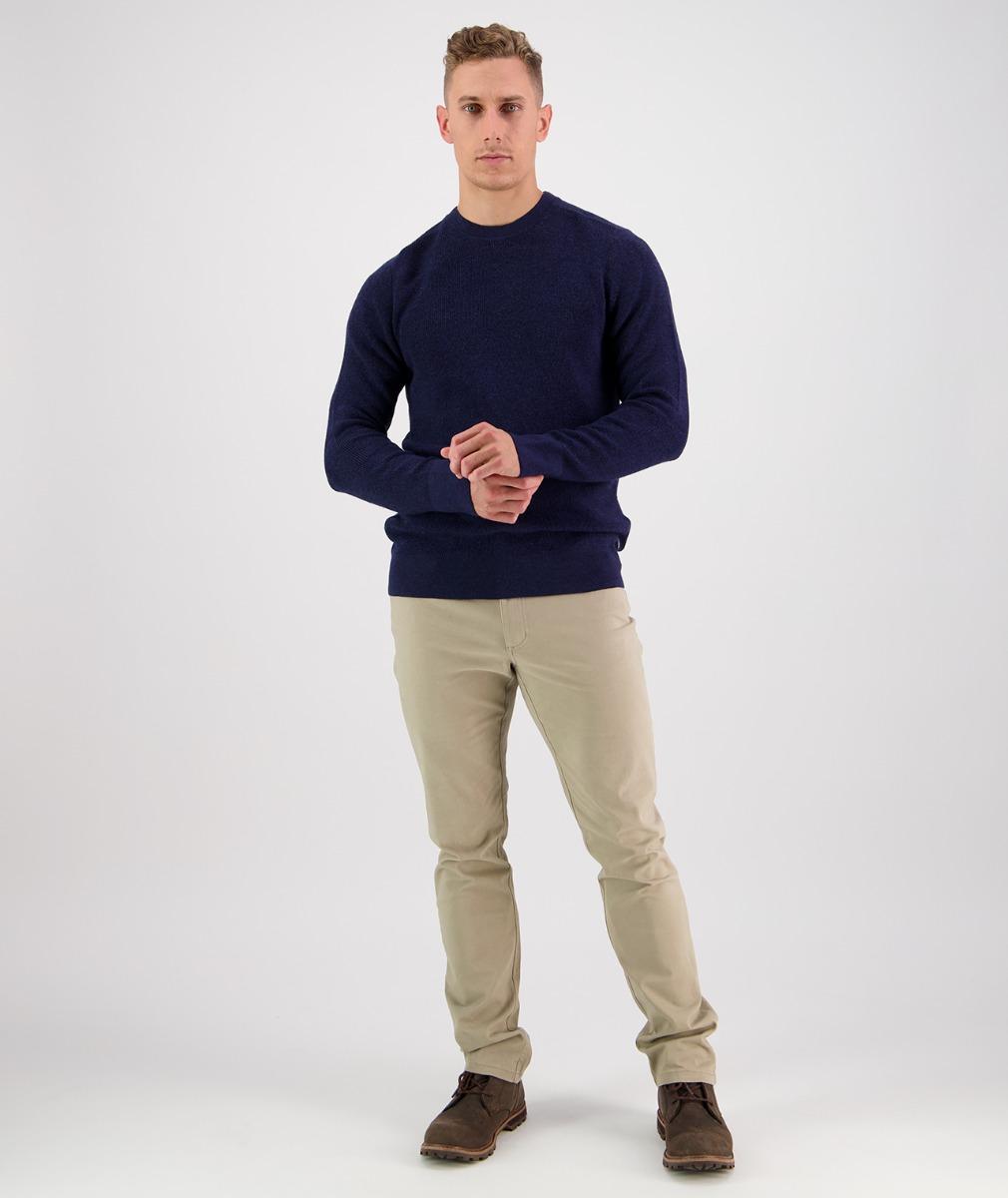 Swanndri Otahu River Crew Neck Merino Ink