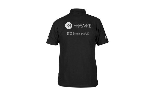 Hawke Black Polo Shirt (XL) - Mens Polo Shirt