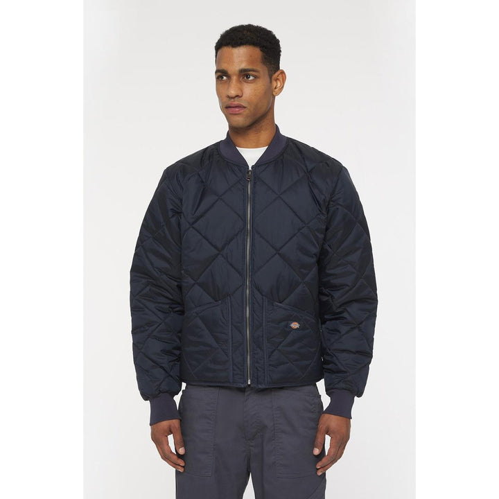 Dickies Diamond Quilted Nylon Jacket Dark Navy