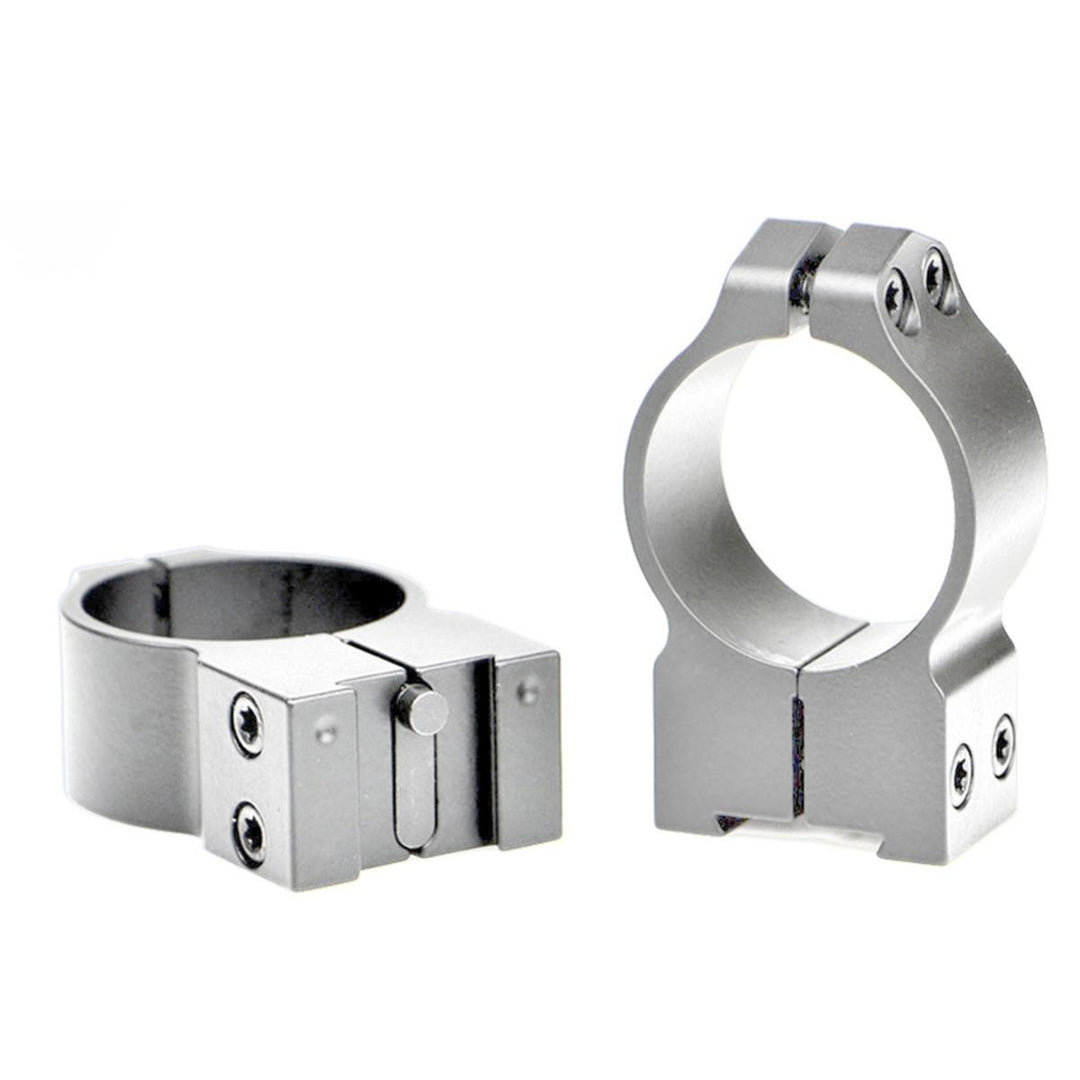 Warne 1 Inch Silver High Tikka Pa Rings 2TS