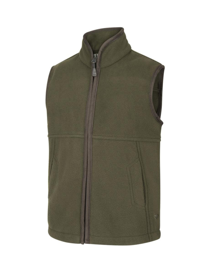 Hoggs of Fife Woodhall Junior Fleece Gilet - Green