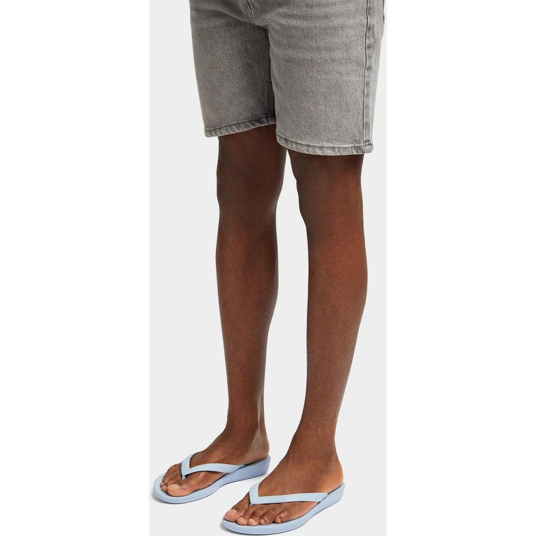 Fitflop iQushion Ergonomic Flip Flops Skywash Blue
