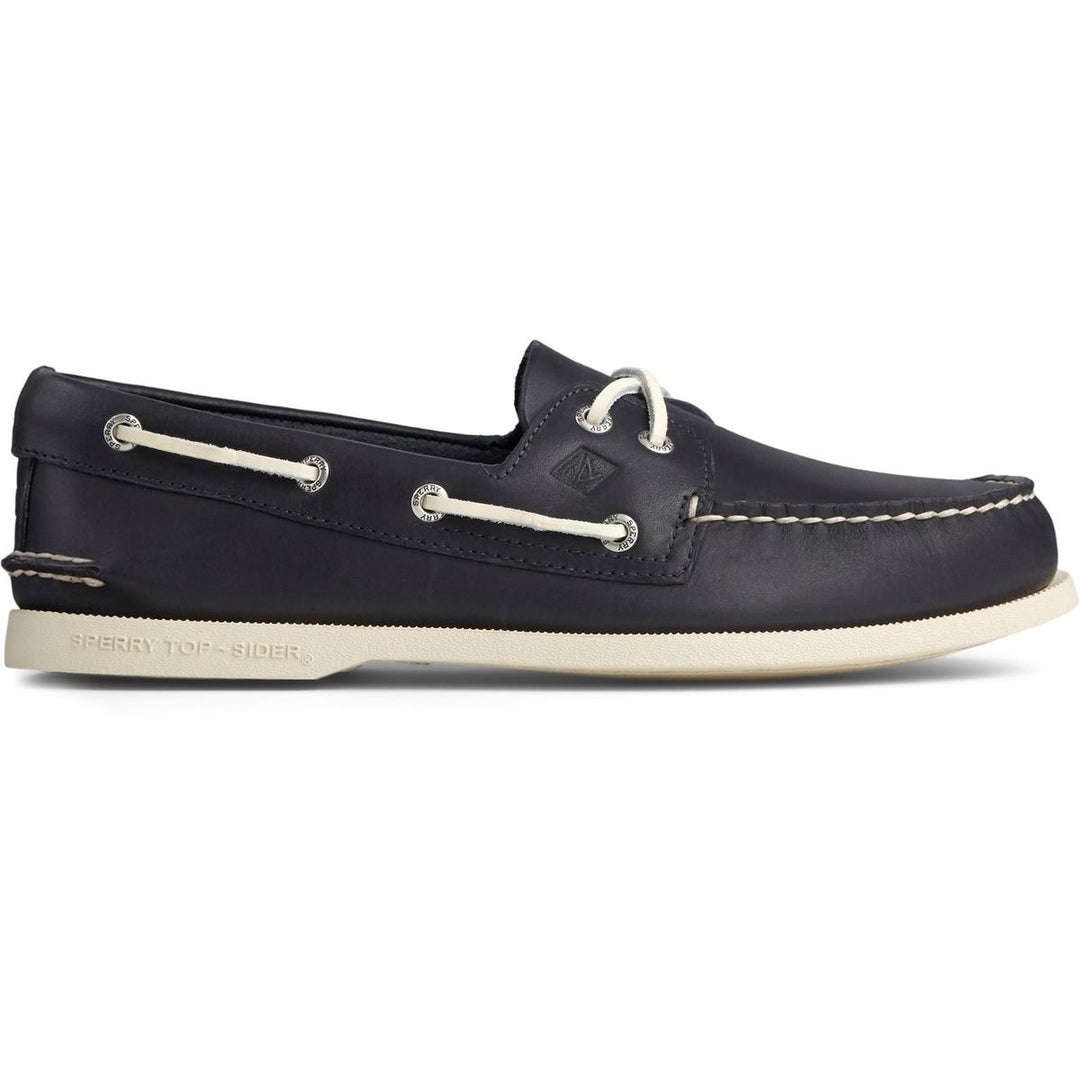 Sperry Authentic Original Leather Boat Shoe Navy