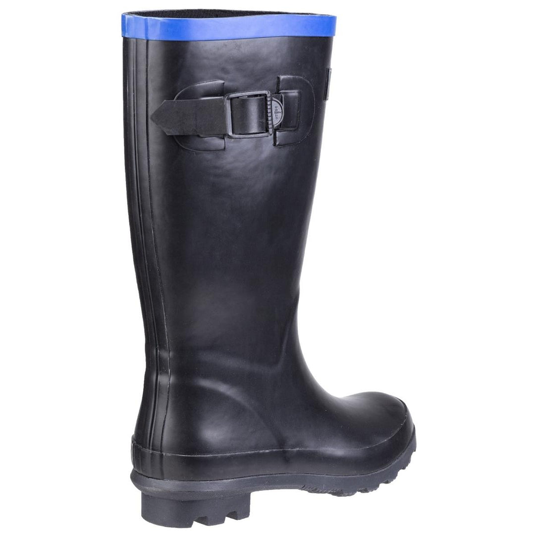 Cotswold Fairweather Junior Wellington Boot Black/Blue – view 3