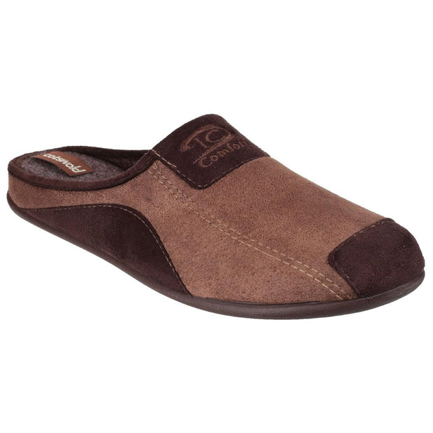 Cotswold Westwell Slipper Brown