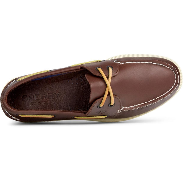 Sperry Authentic Original Leather Boat Shoe Brown