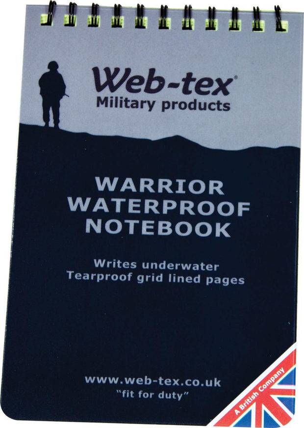 WEB-TEX Warrior Waterproof Notebook 50 pages