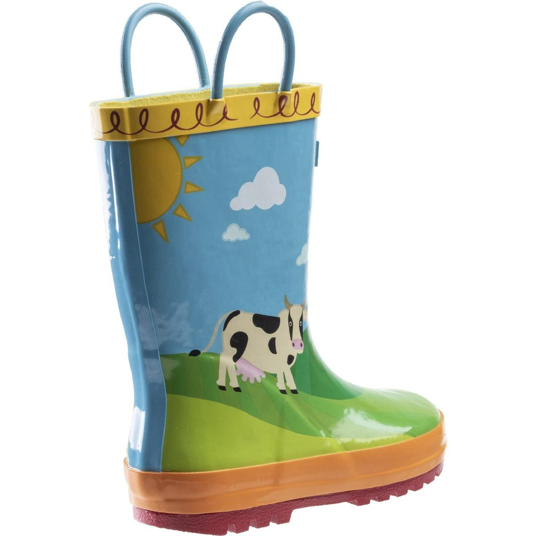 Cotswold Competition Wellington Boot Cow