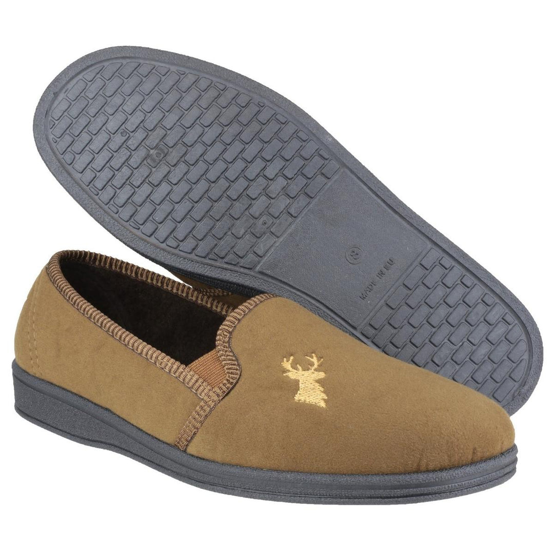 Mirak Stag Slip On Slipper