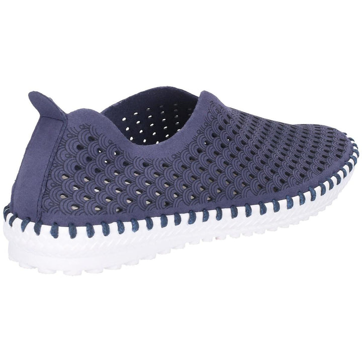 Divaz Onyx Slip On Summer Shoe Navy