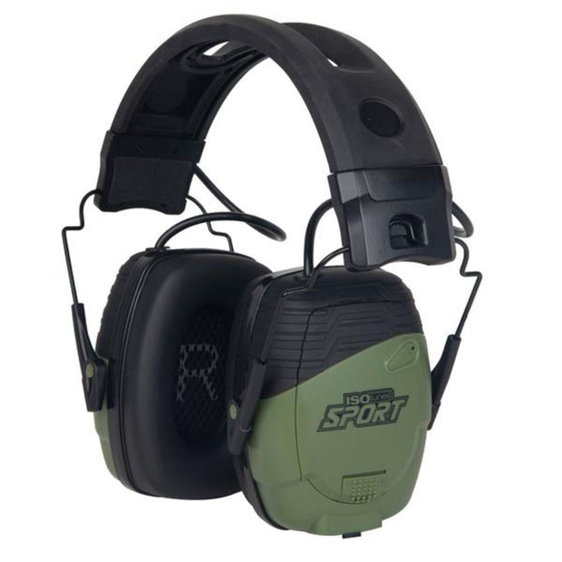 ISOtunes Sport Defy Hearing Protection, Hunter Green