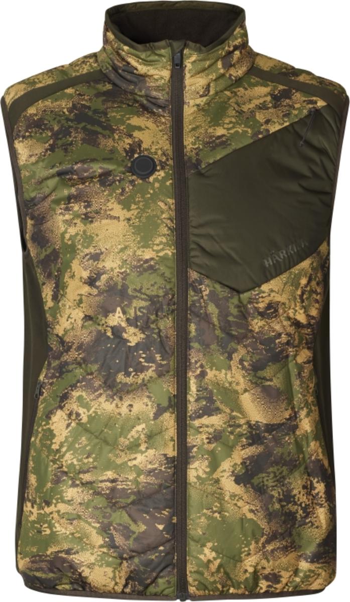 Harkila Heat camo waistcoat AXIS MSP® Forest green