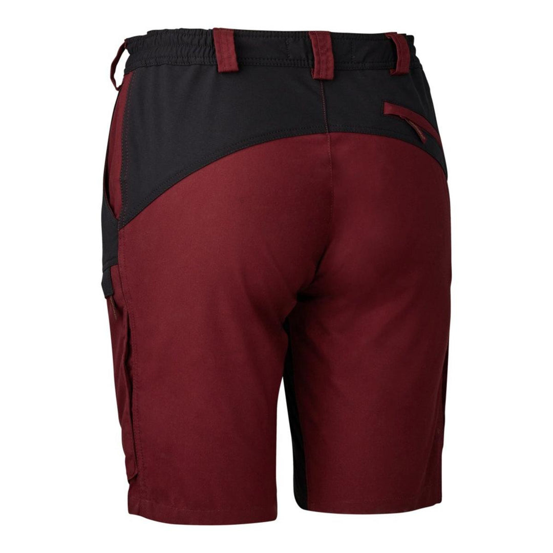 Deerhunter Lady Ann Shorts Oxblood Red