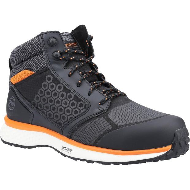 Timberland Pro Reaxion Mid Composite Safety Boot Black/Orange