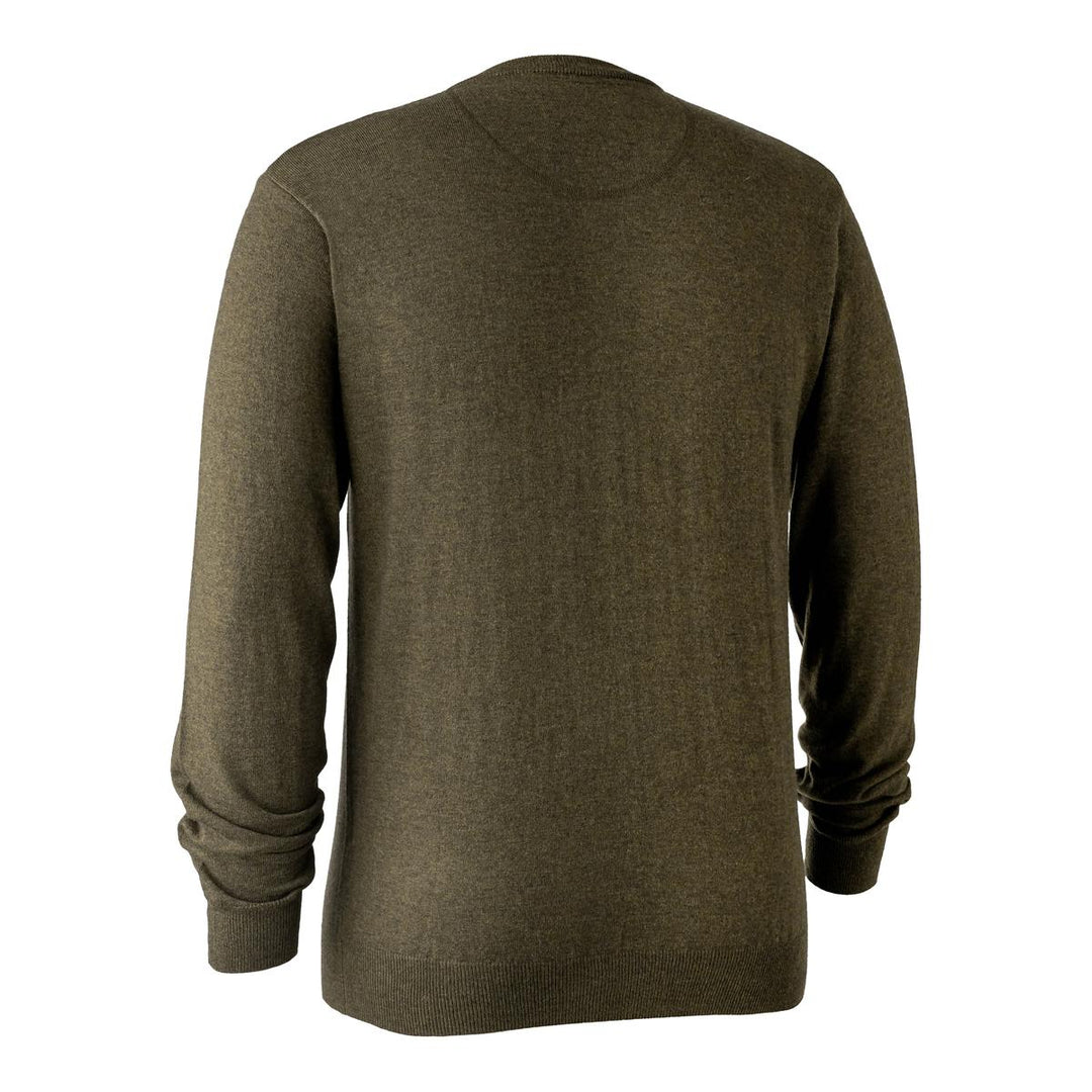 Deerhunter Kingston Knit w. V-neck Cypress