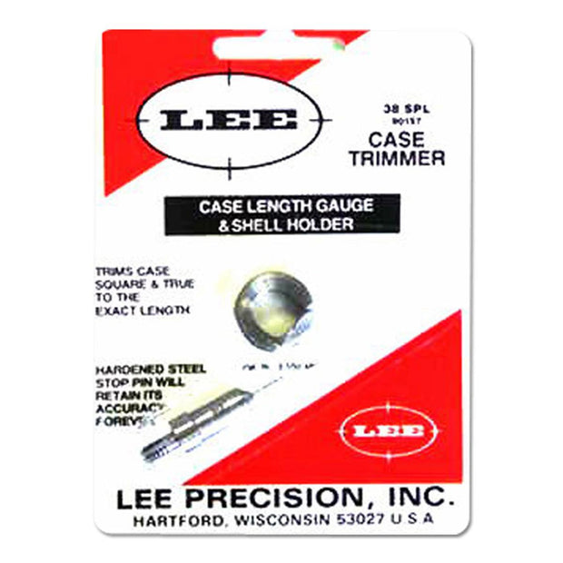 Lee Lee 38 Special Case Length Gauge And Shell Holder