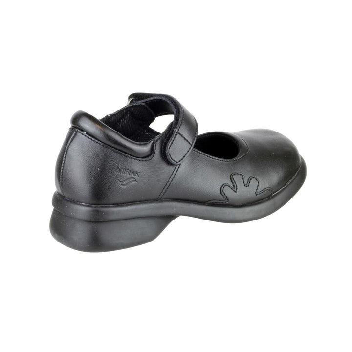 Mirak Connor Girls Back to School Shoe Black