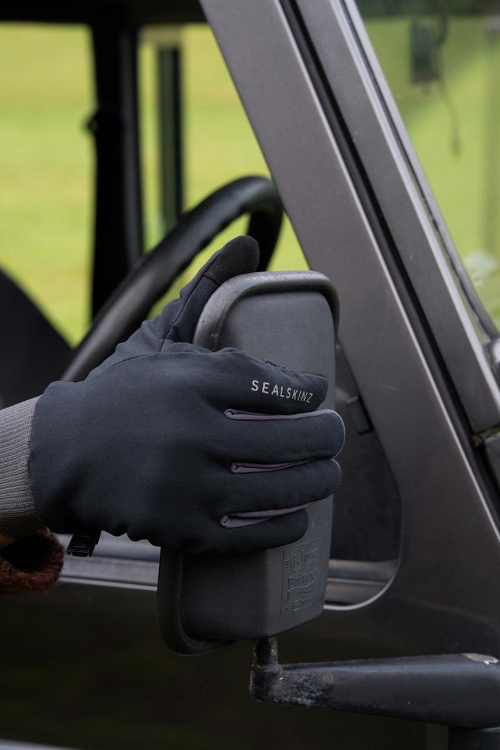 Sealskinz Gissing Waterproof All Weather Lightweight Glove with Fusion Control Black/Grey Unisex GLOVE