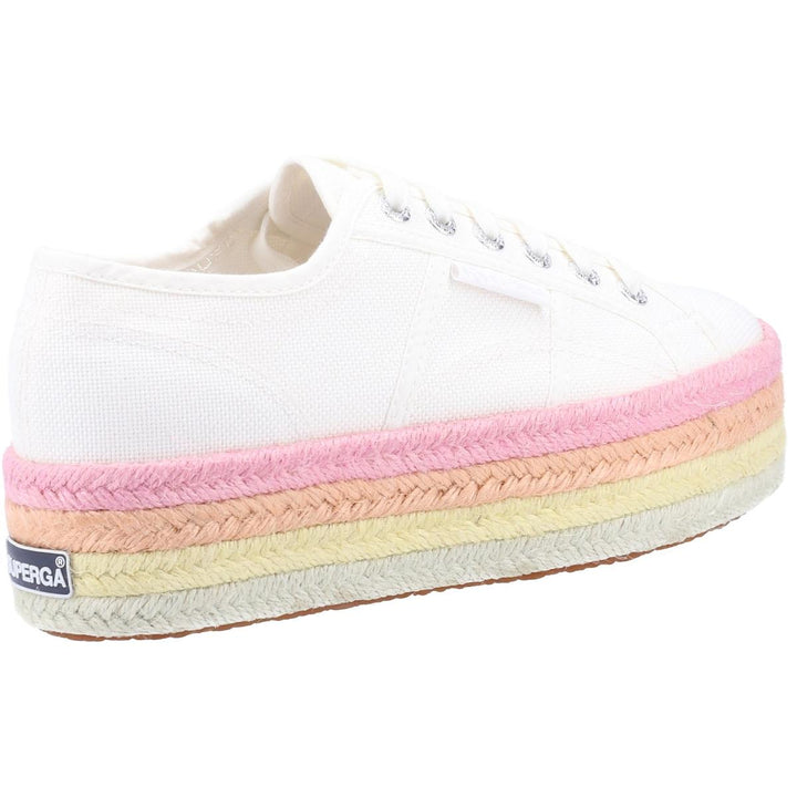 Superga 2790 Multicolor Rope Shoe White/Candy Multicolour