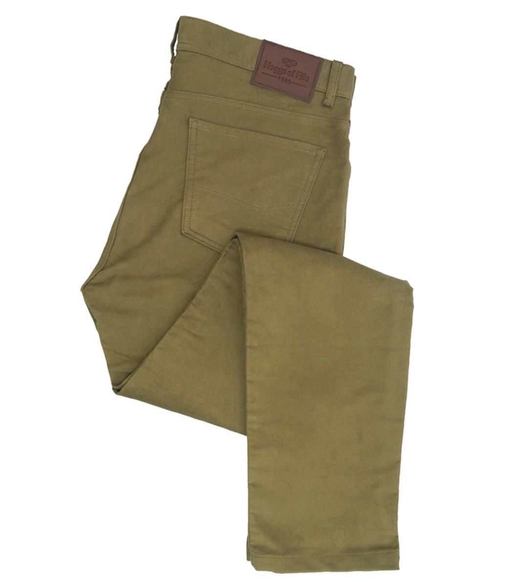 Hoggs of Fife Carrick Stretch Tech Moleskin Trouser Dried Mo