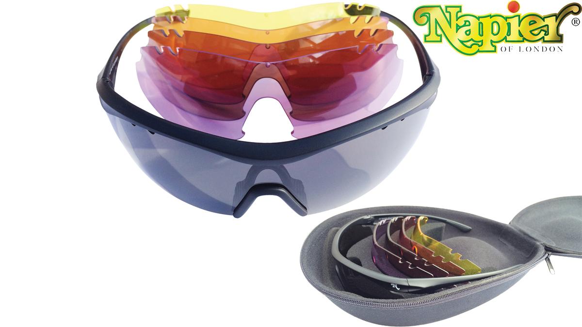 Bisley Shooting Glasses SR Ricochet Set by Napier BushWear