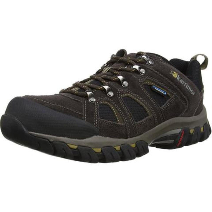 Karrimor Mens Karrimor Bodmin IV Weathertite Low Rise Waterproof Hiking Shoes - Dark Brown