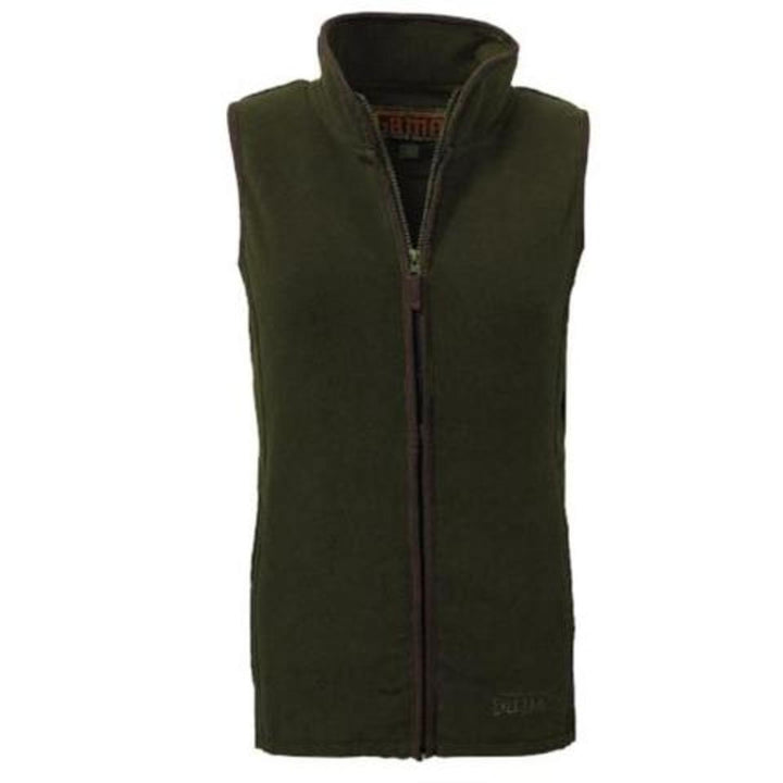 Game Technical Apparel Ladies Penrith Fleece Gilet - Forest Green