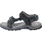 Cotswold Foxcote Sandals Grey/Turquoise