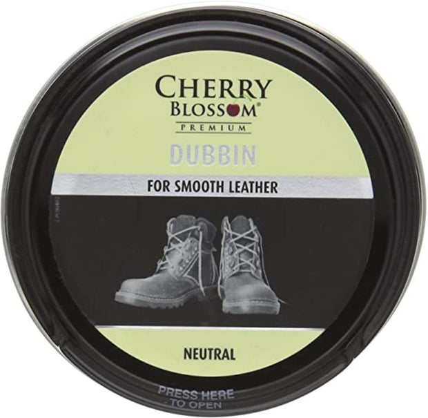 Cherry Blossom Dubbin Shoe Polish Neutral