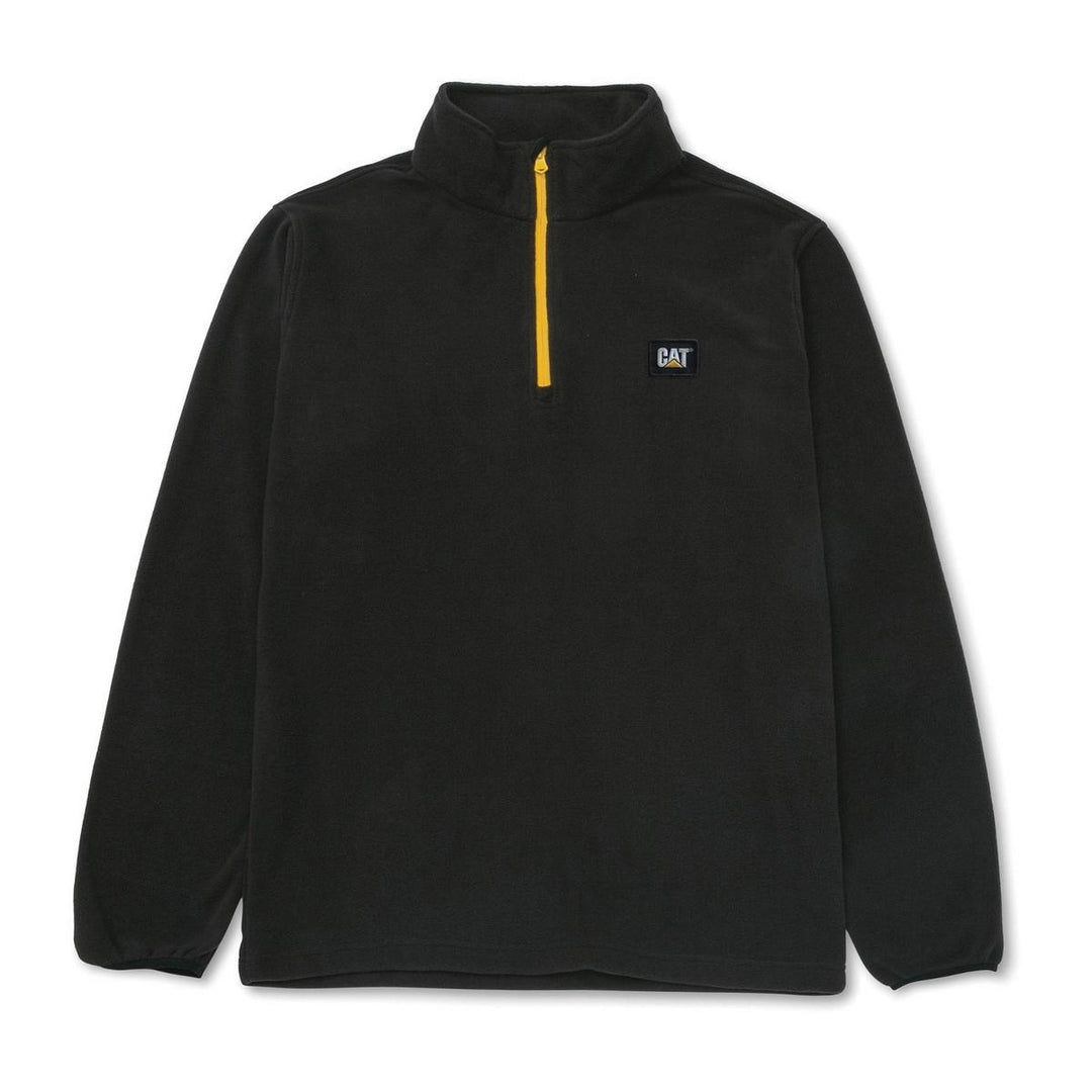 Caterpillar Cat Microfleece Quarter Zip Black/Yellow