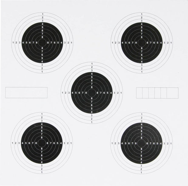 Jack Pyke 14cm x 14cm Paper Targets (100pk)