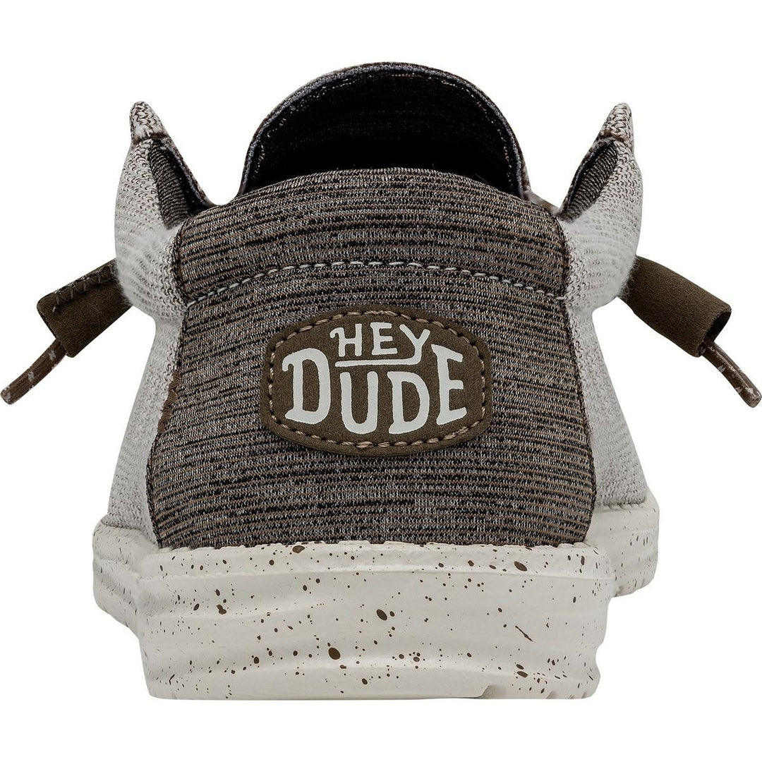 HEYDUDE Wally Stretch Mix Shoe Limestone