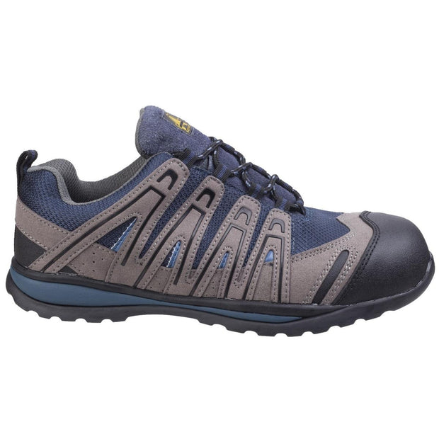 Amblers Safety FS34C Metal Free Lightweight Lace up Safety Trainer Blue