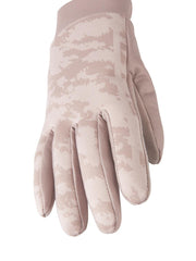 Sealskinz Ryston Water Repellent Women's Skinz Print Nano Fleece Glove Pink Women's GLOVE