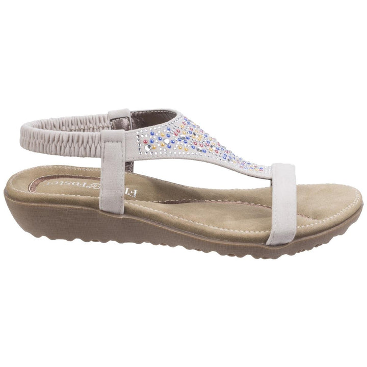 Fleet & Foster Nicosia Slingback Sandal White