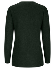 Hoggs of Fife Laurie Ladies Longline Pullover Pine