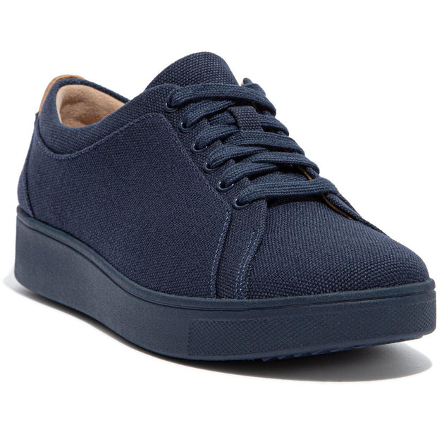 Fitflop Rally Canvas Trainers Midnight Navy